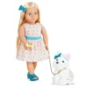 Our Generation Cadence & Cookie 18" Matching Doll & Pet Set -Cyte Doll Toys GUEST 02f843d6 05a6 463a 8d23 6ad285edbac8