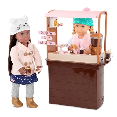 Our Generation Hot Chocolate Stand For 18" Dolls - Choco-tastic 3 Our Generation Hot Chocolate Stand For 18" Dolls - Choco-tastic