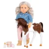 Our Generation 18" Equestrian Doll & Horse Set - Yanira With Foal -Cyte Doll Toys GUEST 075283c6 907b 468c 880b 1d640df7f36f