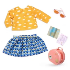 Our Generation 18" Posable Travel Doll With Storybook - Aryal -Cyte Doll Toys GUEST 07f31607 0f85 4839 8080 e90acf005a01