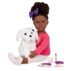 Our Generation Choyce & Jewel 18" Doll & Pet Grooming Set -Cyte Doll Toys GUEST 11b4498d 1e87 452c b843 8018edfb6c3e