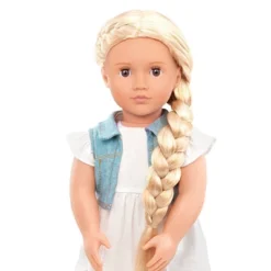 Our Generation Phoebe With Hair Clips & Styling Book 18" Hair Grow Doll -Cyte Doll Toys GUEST 16590b77 6c22 4a72 aed4 d14a1535da46