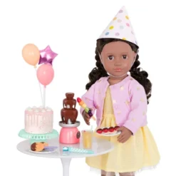 Our Generation Sweet Celebration Birthday Party Accessory Set For 18" Dolls 6 Our Generation Sweet Celebration Birthday Party Accessory Set For 18" Dolls -Cyte Doll Toys GUEST 17e85b4a f475 445f b3d2 fe96c69139df