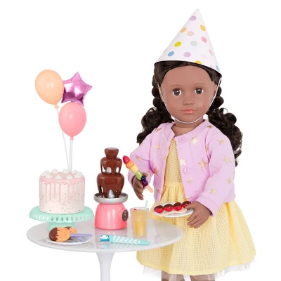 Our Generation Sweet Celebration Birthday Party Accessory Set For 18" Dolls 4 Our Generation Sweet Celebration Birthday Party Accessory Set For 18" Dolls - Image 2