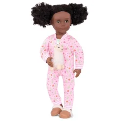Our Generation Llama Pajama With Soft Plush Pajama Outfit For 18" Dolls