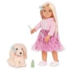 Our Generation Hattie & Bella 18" Doll & Pet Puppy Set 2 Our Generation Hattie & Bella 18" Doll & Pet Puppy Set -Cyte Doll Toys GUEST 242c16c7 1ce7 42d1 bf68 3551369c49b6
