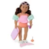 Our Generation Mermaid Tales Swim Fin And Accessories For 18" Dolls: 7-Piece Beach Set With Bath Accessories -Cyte Doll Toys GUEST 25071466 a1e3 4ec7 b09d c5fe49735626
