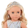 Our Generation Ellory With Tiara & Floral Gown Outfit 18" Fashion Doll -Cyte Doll Toys GUEST 297bbf85 6008 4c4c a998 71b9fd26f6c4