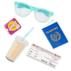 Our Generation Lisandra & Rolling Luggage 18" Travel Doll -Cyte Doll Toys GUEST 31f977b6 f14b 400a a578 4d5f4557a007