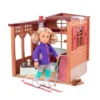 Our Generation Cozy Cabin Dollhouse Playset For 18" Dolls -Cyte Doll Toys GUEST 34dc3106 c5ed 4c90 972e 1abae4ba5c57