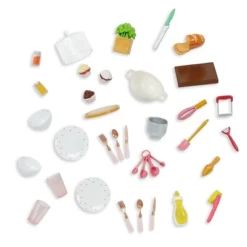 Our Generation Kitchen Island With Accessories For 18" Dolls -Cyte Doll Toys GUEST 359ced15 c154 40a6 a726 8939424cbe97