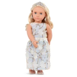 Our Generation Ellory With Tiara & Floral Gown Outfit 18" Fashion Doll -Cyte Doll Toys GUEST 3da76bb5 e734 4bfe 8d3c c83024c5fa33