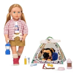 Our Generation Camping Tails Pet Tent Accessory Set For 18" Dolls -Cyte Doll Toys GUEST 3ee7658b 70a9 4584 99ae aefd77d0b778