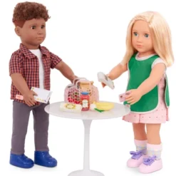 Our Generation Supermarket Checkout Grocery Accessory Set For 18" Dolls