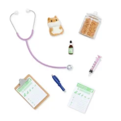 Our Generation Noemie With Plush Hamster 18" Pet Care Vet Doll -Cyte Doll Toys GUEST 40e5287a c044 4b91 9500 b0e9ff511d60