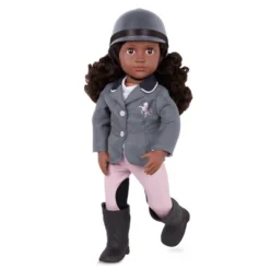 Our Generation Rashida Posable 18" Horseback Riding Doll & Storybook