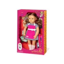 Our Generation Isa With Storybook & Outfit 18" Posable Cooking Doll -Cyte Doll Toys GUEST 49253f50 1a25 40ef bb17 df1ee57243ed