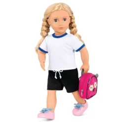 Our Generation Hally With Storybook & Accessories 18" Posable School Doll -Cyte Doll Toys GUEST 4a025c81 c7aa 46e2 a861 d4ab21e38386