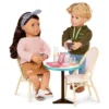 Our Generation Sweet Café Set Table & Chairs Furniture & Dining Accessories For 18" Dolls: Fits 18-Inch Dolls, Play Food -Cyte Doll Toys GUEST 4ef3537c 4099 45b6 ba32 631447bf3853