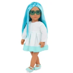Our Generation Capri 18" Fashion Doll With Bubblegum Blue Hair -Cyte Doll Toys GUEST 511b7c88 6df4 4055 8660 c97c87c49b4c