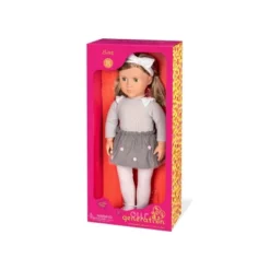 Our Generation Bina With Pom Pom Skirt 18" Fashion Doll -Cyte Doll Toys GUEST 53762bcd 19ac 4921 b72d e879c02e7f67
