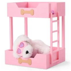 Our Generation Puppy Dreams Pink Bunk Bed With Pet Dog Plush Dollhouse Set: Fits 18" Dolls, Includes 11 Doll Accessories 10 Our Generation Puppy Dreams Pink Bunk Bed With Pet Dog Plush Dollhouse Set: Fits 18" Dolls, Includes 11 Doll Accessories -Cyte Doll Toys GUEST 572af67d a1cb 42dd a86c d5ff92731f99