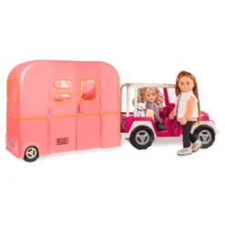 Our Generation RV Seeing You Camper For 18" Dolls - Pink -Cyte Doll Toys GUEST 5896788a 4261 499e b0e5 045533ddfc12