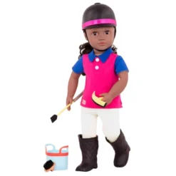 Our Generation Rashida With Book & Outfit 18" Posable Horseback Riding Doll -Cyte Doll Toys GUEST 594d6c85 b4bb 4d8b a204 f92cee833370