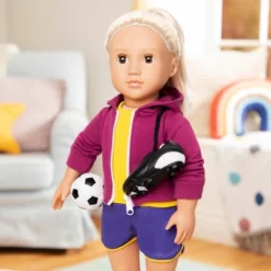 Our Generation Soccer Outfit For 18" Dolls - Team Player
