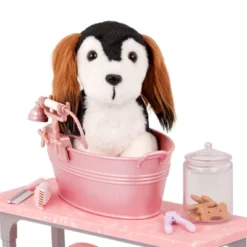Our Generation Scrub & Style Pet Grooming Table Accessory Set For 18'' Dolls -Cyte Doll Toys GUEST 6c92199b 5579 4cef 9a79 b22ae28b3a24