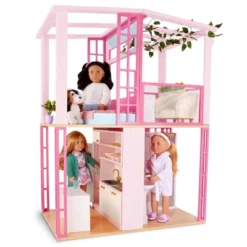 Our Generation Lovely Loft Dollhouse & Furniture Playset For 18" Dolls: Includes 63-Piece Accessories Set -Cyte Doll Toys GUEST 6e641170 8d3e 4380 bbc7 5945dbfbae4b