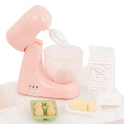 Our Generation Mix It Up Baking Mixer Accessory Set For 18" Dolls -Cyte Doll Toys GUEST 736b759a 9da2 42a1 91d2 3d6238360abc