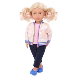 Our Generation Love To Shine Pink Bomber Jacket Outfit For 18" Dolls -Cyte Doll Toys GUEST 782048ee 8da6 48e0 bc38 2c484b812c28