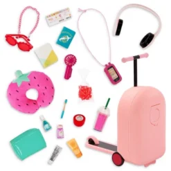 Our Generation Packed For Adventures Pink Luggage Scooter Suitcase & Accessories Set For 18" Dolls: 20-Piece Travel Set 12 Our Generation Packed For Adventures Pink Luggage Scooter Suitcase & Accessories Set For 18" Dolls: 20-Piece Travel Set -Cyte Doll Toys GUEST 792a861c c89a 449b 890e cf7842fb9ff6