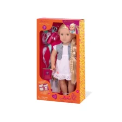 Our Generation Phoebe With Hair Clips & Styling Book 18" Hair Grow Doll -Cyte Doll Toys GUEST 7b04ba40 5095 4b65 8091 051791e5a10c