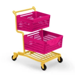 Our Generation Grocery Day Shopping Cart Pink & Yellow Accessory Set For 18" Dolls -Cyte Doll Toys GUEST 7d82e723 d0fa 413d b4fc acc845cefd30