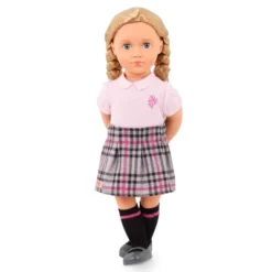 Our Generation Hally With Storybook & Accessories 18" Posable School Doll -Cyte Doll Toys GUEST 7e7e98b5 5229 45e6 b572 616abc321eb5