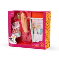 Our Generation Sunny And Cool Patio Set Dollhouse Accessories And Furniture For 18" Dolls: 17 Pieces, Beach Theme. -Cyte Doll Toys GUEST 8188f494 339e 4b6a be4c 3b3b1c719187