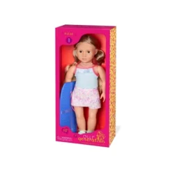 Our Generation Ivana With Bodyboard 18" Beach Doll -Cyte Doll Toys GUEST 855827b7 280a 41ea 8968 569620672811
