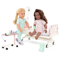 Our Generation Adjustable Hospital Bed & Doctor Set For 18" Dolls - Get Well Bed 14 Our Generation Adjustable Hospital Bed & Doctor Set For 18" Dolls - Get Well Bed -Cyte Doll Toys GUEST 86d2dc2c 80d3 45b6 b860 a9b4f7e0ae2c
