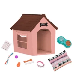 Our Generation OG Puppy House Dog House Accessory Playset For 18" Dolls -Cyte Doll Toys GUEST 8718e906 3613 475e a212 ab78b664225e