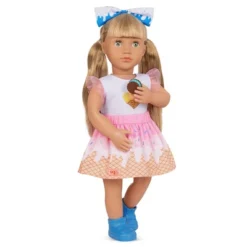Our Generation Lorelei & Storybook Posable 18" Ice Cream Doll -Cyte Doll Toys GUEST 88c52a6a ad58 4af4 9704 8bcd3a087d06