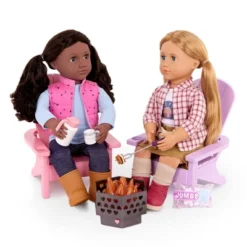 Our Generation Adirondack Chairs Outdoor Furniture Dollhouse Accessory Set For 18'' Dolls -Cyte Doll Toys GUEST 8ccfed19 2ffa 4be4 8336 dfa70a04b028