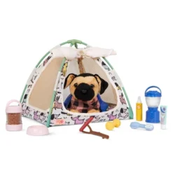 Our Generation Camping Tails Pet Tent Accessory Set For 18" Dolls -Cyte Doll Toys GUEST 8dab0873 aef0 4289 8d7b 16b925d8497a