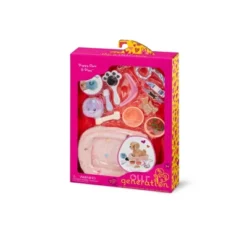 Our Generation Puppy Care & Play Set Pet Bed Accessories For 18" Dolls: Includes Leash, Toothbrush, Collar, 11-Piece Set -Cyte Doll Toys GUEST 8e7b71b0 34be 4f41 b7cc 1f2b17f09d78