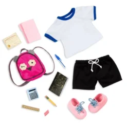 Our Generation Hally With Storybook & Accessories 18" Posable School Doll -Cyte Doll Toys GUEST 9060cc1c 4ee9 4207 8231 7802a7c9eaaa