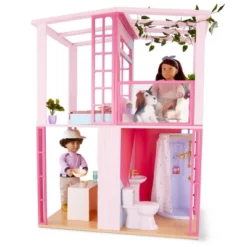 Our Generation Lovely Loft Dollhouse & Furniture Playset For 18" Dolls: Includes 63-Piece Accessories Set -Cyte Doll Toys GUEST 9632d56e 8b6c 4da8 a831 1be816a2abda