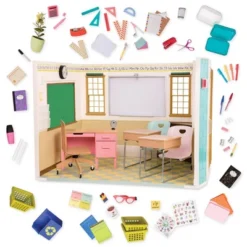 Our Generation Awesome Academy School Room For 18 In Dolls -Cyte Doll Toys GUEST 9841d3cf f775 46ad b64c 8712697130db