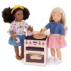 Our Generation Make & Bake Stove With Oven & Cooking Sounds Accessory Set For 18" Dolls -Cyte Doll Toys GUEST 9ab6be8f 3cb6 45a3 bb27 8a65f29df1c2