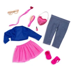Our Generation Fashion Starter Kit In Gift Box Amora With Mix & Match Outfits & Accessories 18" Fashion Doll -Cyte Doll Toys GUEST 9c50cae3 9c99 42cc b5ea 3cc9c7a7811d